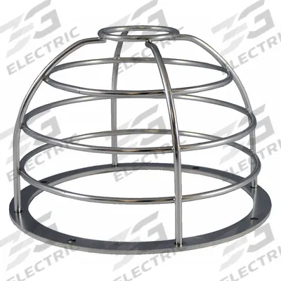 FEDERAL SIGNAL Dome Guard: Stainless Steel, 8 1/2 in Overall Dp, 6 in Overall Lg - Guards for Alarms & Wall Fixtures