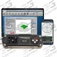 DIGI-PAS Digital Precision Level: 0°to 2°, +/-0.6 arcsec Accuracy, 0.2 Resolution (MPN 2-09001-99). Key specifications — attr1182192: 0.2; attr1182193: PC ABS/Cast Iron/Titanium; attr1182194: +/-0.6 arcsec; attr1182197: USB Link to PC; attr1182199: LCD; attr1182218: DIGI-PAS; attr1211640: Bluetooth.