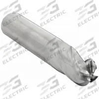 CLEVELAND Ball End Mill: Carbide, 4 Flute, 9/16" Mill Dia, 1-1/4" LOC, 3-1/2" OAL (MPN C63565)