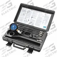 OTC Compression Tester Kit: Compression Testers, Compression Tester Kit, Compression Testing, Engine (MPN 5604). Key specifications — Display Sell UOM: EA; Features: Dual Scale Gauge Reads 0 to 300 psi and 0 to 2100 kPa; Includes: Repair Parts Kit; Tool Type: Compression Tester Kit; Testing Application: Compression Testing; Brand: OTC; Compatible Vehicle Part: Engine; Tester Type_Broad: Compression Testers.