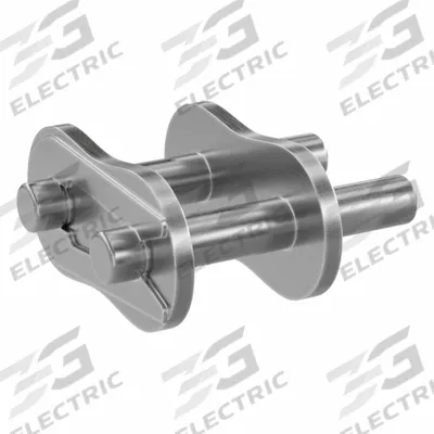 TSUBAKI Attachment Link: For Stainless Steel Roller Chains, D-3, 40, Single Strand - Attachment Links for ANSI Standard Chains