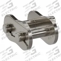 TSUBAKI Attachment Link: For Nickel-Plated Steel Roller Chains, D-1, 50, Single Strand, Steel, 5 PK (MPN 50NPD1CL). Key specifications — attr305132: Attachment; attr305112: TSUBAKI.
