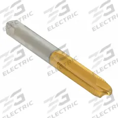 WIDIA GTD Spiral Point Tap: 1/4"-20 UNC, H2, 2 Flute, Plug Chamfer, TiN Coated High Speed Steel (MPN 19079)