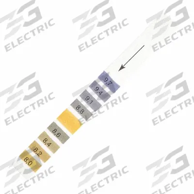 CYTIVA WHATMAN pH Indicator Test Strips: 8 pH to 9.7 pH, 0.2 pH Resolution - High Precision pH Strips