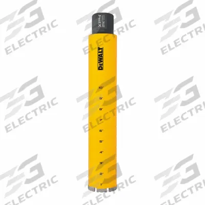 DEWALT Core Bit: 2 3/4 in Core Dia, 14 in Max Drilling Dp - Diamond-Tipped Core Bits for Wet Coring
