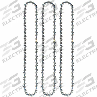MILWAUKEE Chainsaw Chain: 14 in Compatible Bar Lg, 3/8 in, 0.03 in Gauge