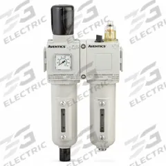 NUMATICS Filter Regulator Assembly: 1/4 in NPT, 2,780 lpm, 10 bar Max Op Pressure, 5 micron, Mist (MPN A652A0000019360). Key specifications — attr109588: 652; attr109546: Manual - Semi-automatic Drain; attr109524: NUMATICS.
