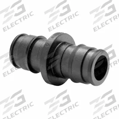 UPONOR Barbed Fitting Coupling: 1 1/4 in ID x 1 in ID Size, Barbed x Barbed, Polymer - Expansion Polymer Barbed Tube Fittings
