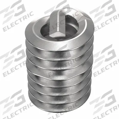 HELI-COIL Helical Insert: Tanged Tang Style, Free-Running, #6-32 Thread Size, Plain - Free-Running Tanged Helical Inserts