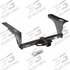 REESE Step Bumper Receiver: III, 4,000 lb Gross Trailer Wt Capacity, 600 lb Tongue Wt, Steel (MPN 75673). Key specifications — Finish: Powder Coated; Drilling Required: Yes; Vehicle Make: Subaru; Vehicle Model: Legacy; Brand: REESE.