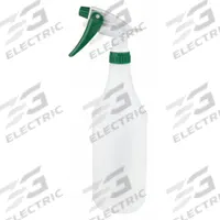 APPROVED VENDOR Trigger Spray Bottle: 32 oz Container Capacity, Mist/Stream, White, Green, 3 PK (MPN 130296). Key specifications — Imprinting: No Imprinting; Bottle Color: White; Seal Material: Polypropylene; Sprayer Color: Green; Graduation Markings: Yes; Legend: Trigger Spray Bottle; Brand: APPROVED VENDOR; Product Type: Trigger Spray Bottle.
