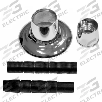 DANCO Universal Adjustable Handle Flange Kit: Compatible Product Type Not Specified - Trim Parts & Decals for Bathtubs & Showers