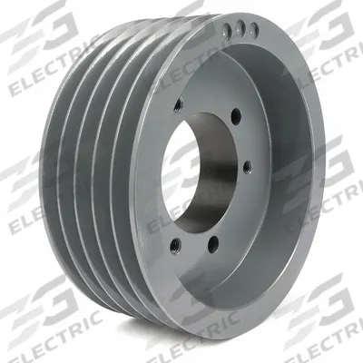 APPROVED VENDOR V-Belt Pulley: 5V750, 5 Groove, 7.5 in OD, Bushed Bore - Bushed-Bore Cast-Iron Wedge V-Belt Pulleys