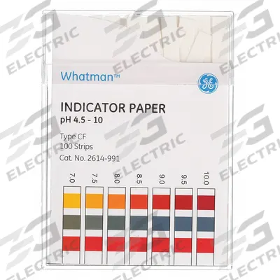 CYTIVA WHATMAN pH Indicator Test Strips: 4.5 pH to 10 pH, 0.5 pH Resolution - High Precision pH Strips
