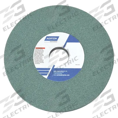 NORTON Straight Grinding Wheel: Type 1, 7" x 1/2" x 1 1/4", 39C120-IVMT - Grinding Wheels for Carbides & Nonferrous Metals