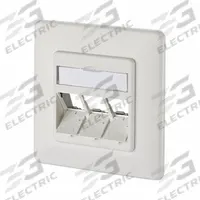 METZ CONNECT Wall Outlet: UP, GD-Zn (Zinc Die-Cast), Individual Keystone Modules, 45° Mounting Angle (MPN 130B20D31002KE). Key specifications — Housing Material: GD-Zn (Zinc Die-Cast); Includes Connector: Unequipped; Mounting Type: UP; Product Type: Wall Outlet; Connector Color: White; Connection Type: Individual Keystone Modules.