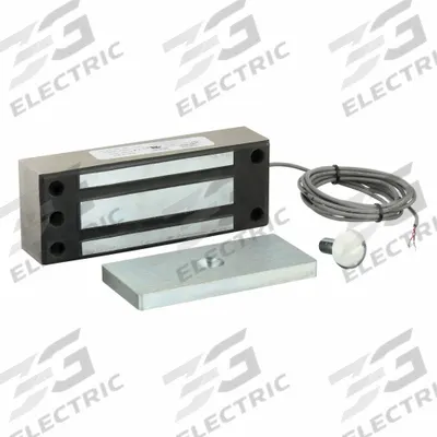 SECURITRON Electromagnetic Lock: 8 in Lg, 2 3/4 in Wd - Single-Door Magnetic Locks