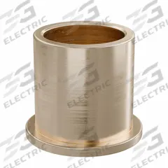 Flanged Sleeve Bearing: Bronze, SAE 841, 12 mm Bore, 15 mm OD, 16 mm Lg, -35°F to 300°F, 10 PK (MPN FFM1215-16B). Key specifications — System of Measurement: Metric; Material Grade: SAE 841; Flange Type: Flanged; Brand: OILITE.