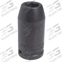 PROTO Impact Socket: 3/4 in Drive Size, Metric, 25 mm Socket Size, 12-Point, Std, 2 in Overall Lg (MPN J07525MT). Key specifications — attr1215501: PROTO; attr1215515: Black Oxide; attr1215518: 25 mm.