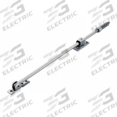 Overhead Door Holder: Overhead - Mounted, 1 1/4 in Wd, 2 in Overall Ht, Aluminum (MPN 794S-SP28). Key specifications — Brand: GLYNN-JOHNSON; Color: Gray.