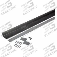 NATIONAL GUARD Fire and Smoke Seal: Screw-In Mounting, Stainless Steel, 3 ft Overall Lg, Gray (MPN 9990-36"). Key specifications — Color: Gray; Mounting Style: Screw-In; Brand: NATIONAL GUARD; Material: Stainless Steel.