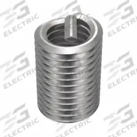 APPROVED VENDOR Helical Insert: Tanged Tang Style, Screw-Locking, M8-2.00 Thread Size, Plain, 10 PK (MPN 3520-8.00X2.0DSL). Key specifications — Material Grade/Class: 18-8; Thread Direction: Right Hand; Thread Size: M8-2.00; STI Tap Size: M8-2.00; Compatible Material: Metal; System of Measurement: Metric; Brand: APPROVED VENDOR; Tensile Strength: 200,000 psi.