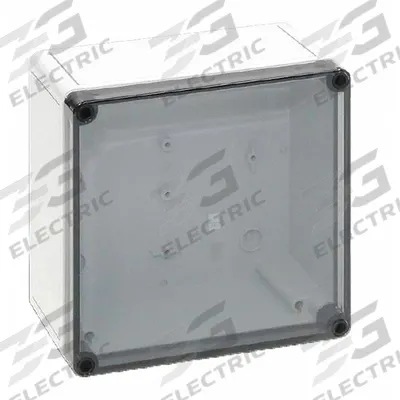RITTAL Enclosure: Fiberglass Reinforced Polycarbonate, 7 in x 7 in x 4 in, NEMA 4X - Nonmetallic Enclosures