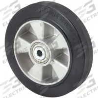 APPROVED VENDOR Caster Wheel: 6 5/16 in Wheel Dia., 2 in Wheel Wd, Rubber, 880 lb Load Rating, Black (MPN ALEV 160/20K-BB0.5). Key specifications — Wheel Core Material: Aluminum; Wheel/Tread Color: Black; Brand: APPROVED VENDOR.