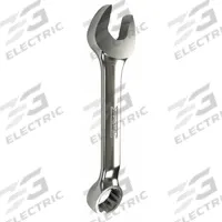 PROTO Combination Wrench: Alloy Steel, Chrome, 1/2 in Head Size, 4 1/4 in Overall Lg, Offset, Hex (MPN J1216ES). Key specifications — attr309539: 1/2 in; attr309567: Yes; attr324930: PROTO.