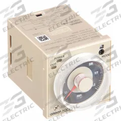 OMRON Multi-Function Time Delay Relay: Surface Relay Mounting, 12 to 48V DC/24 to 48V AC (MPN H3CR-A8AC24-48DC12-48). Key specifications — Input Voltage: 24 to 48V AC; Brand: OMRON.