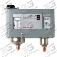 Dual Pressure Control: SPST, 20 in Hg to 100 psi Low Side, 100 psi to 500 psi High Side, NEMA 1 (MPN P170LB-1C). Key specifications — Series: P170; Brand: JOHNSON CONTROLS; Product Type: Dual Pressure Control; Manufacturer Part Number: P170LB-1C.
