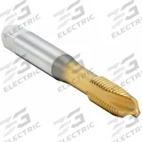OSG Spiral Point Tap: M8x1.25 Metric, H6 / 4H-6H, 3 Flute, Plug Chamfer, TiN Coated Cobalt (MPN 1111503505). Key specifications — attr1299616: H6 / 4H-6H.