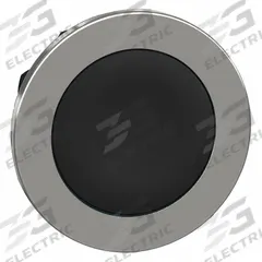 SCHNEIDER Flush Push Button: Black, 30 mm Mounting Size, Metallic, Maintained (MPN ZB4FH02). Key specifications — Brand: SCHNEIDER; Action: Maintained; Series: XB4; Push Button Material Type: Metallic.