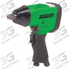 SPEEDAIRE Air Impact Wrench: Full-Size, 1/2 in Drive, Pistol-Grip, Square, 1/4 in NPT Air Inlet, Std (MPN 48LZ91). Key specifications — attr1321013: NPT; attr1321019: Full-Size; attr1321030: SPEEDAIRE; attr1321012: Standard; attr1321025: Square.