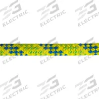 ALL GEAR Rigging and Climbing Rope: Kernmantle, 7/16 in Dia, 680 lb Working Load Limit, Nylon, Blue (MPN AGKM716120BYG). Key specifications — Brand: ALL GEAR; Rope Type: Static; Third Color: Yellow.