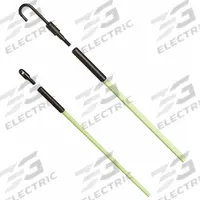 IDEAL Tuff-Rod Fishing Pole: 10 AWG Max Wire Capacity, 24 AWG Min Wire Capacity, 3/16 in Rod Dia (MPN 31-631). Key specifications — attr510723: 12 ft; attr546655: 4 ft; attr514943: 12 ft Kit with Fixed Bullet Nose and Threaded J-Hook (3 ea. 4-ft Sections); attr510732: Rod Set; attr424188: IDEAL.