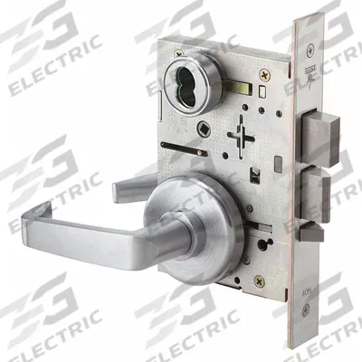 BEST Door Lockset: Storeroom Lever Locksets, Chrome, ADA Compliant