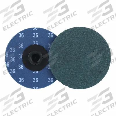 WEILER Coated Abrasive Blending Disc: TS, 3", Zirconia Alumina, 36 Grit - High-Performance Sanding Discs for Carbon Steel & Soft Metals
