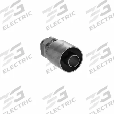 Parker Hydraulic Crimp Fitting: Steel x Steel, Straight, -20 For Hose Dash Size - Parker Crimp Hydraulic Hose Fittings with JIC Connection