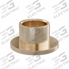 Flanged Sleeve Bearing: Bronze, SAE 841, 1/2 in Bore, 5/8 in OD, 1/2 in Lg, -35°F to 300°F, 10 PK (MPN FF600-05B). Key specifications — System of Measurement: Inch; Material Grade: SAE 841; Flange Type: Flanged; Brand: OILITE.