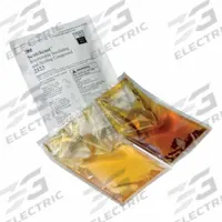 3M Splice Kit: 12.3 oz, 1 kV Max Volt (MPN 7000031696). Key specifications — attr1308317: Closed Mixing Pouch; attr1308325: Insulating Resin; attr1308339: Formulated for re-enterable splice protection. This multi-purpose, moisture-sealing polybutadiene resin bonds to nearly all cable jackets.; attr1308349: 3M.
