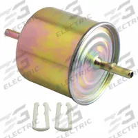 BALDWIN FILTERS Fuel Filter: In-Line, 3 1/8 in Outside Dia, Cellulose, Ford/Lincoln/Mercury (MPN BF966). Key specifications — Baldwin Interchange: BF966; Brand: BALDWIN FILTERS; Media Material: Cellulose; Includes: (2) Plastic Retainer Clips; Compatible Vehicle Type: Buses; Compatible Vehicle Make: Lincoln.