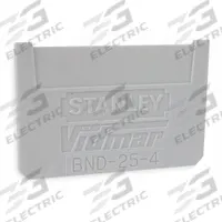 VIDMAR Bin Divider: 1/8 in, 2 1/8 in Overall Ht, For 5/8 in Drawer Wd/Dp, 3 in Overall Lg, BND254. Key specifications — Product Type: Drawer Bin Divider; Brand: VIDMAR; Manufacturer Part Number: BND254.