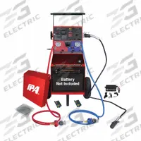 INNOVATIVE PRODUCTS OF AMERICA TRAILER TESTER: Casters, Military Trailers/Semi-Trailers, Steel (MPN M2000). Key specifications — Compatible Trailer Type: Military Trailers; Connector Type: 7-Way Round and 12 Pin; Anti-Lock Brake Diagnostics: Blink Codes; Includes: Battery Charger; Operating Voltage: 12/24V DC; Brand: INNOVATIVE PRODUCTS OF AMERICA; Control Type: Manual; Includes Batteries: Batteries Not Included.