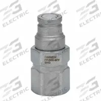PARKER Nose Piece Assembly Coupling: 1/2 in, Steel, 12 g/min Max. Flow Rate, Push-to-Connect (MPN FF-502-10FO). Key specifications — Coupling Locking Type: Push-to-Connect; Body Material: Steel; Thread Size: 7/8"-14; Brand: PARKER.
