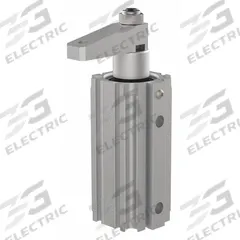 DE-STA-CO Pneumatic Swing and Toggle Clamp: 34 lbf Capacity, LH Swing, M5 G Air Connection (MPN 9522-2L). Key specifications — Brand: DE-STA-CO.