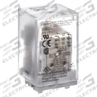 DAYTON General Purpose Relay: Socket Mounted, 10 A Current Rating, 110V DC, DPDT, 8 Pins/Terminals (MPN 5YR09). Key specifications — Brand: DAYTON; Base Type: Square; Mounting Style: Plug-In; Manufacturer Part Number: 5YR09; Series: C Series.