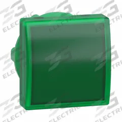 SCHNEIDER ELECTRIC Pilot Light Head: 22 mm Panel Mounting Hole Dia, Green, Smooth, LED, XB5 Series (MPN ZB5CV033). Key specifications — Brand: SCHNEIDER; Compatible Lamp Module Type: Universal LED Module; Compatible with Series: XB5.