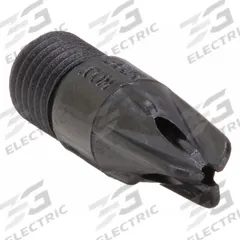 EXAIR Air Gun Nozzle: For 1410SS, Plastic, 25/32 in Extension Lg, 3/4 in M6 Thread Size, Focused (MPN 1110-PEEK). Key specifications — attr66384: Focused; attr66393: Plastic; attr66401: Yes.