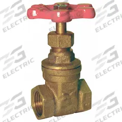 APPROVED VENDOR Gate Valve: 1 1/4 in, Brass, Non-Rising, FNPT x FNPT, 200 psi Max. Pressure (CWP) (MPN 6TWK1). Key specifications — Bonnet Material: Brass; Brand: APPROVED VENDOR; Wedge Material: Brass.